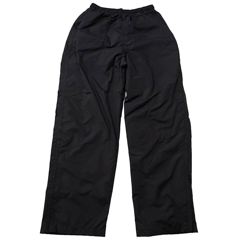 Holloway Mens/Womens Large Black Waterproof Lined Nylon Wind Rain Pants